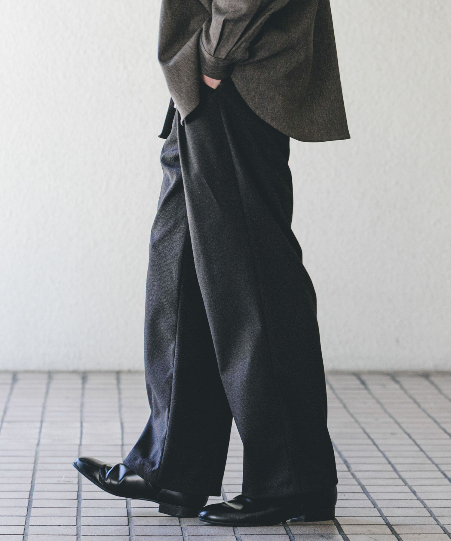 SENSE OF PLACE by URBAN RESEARCH「ブラッシュドイージーワイドパンツ」|その他|