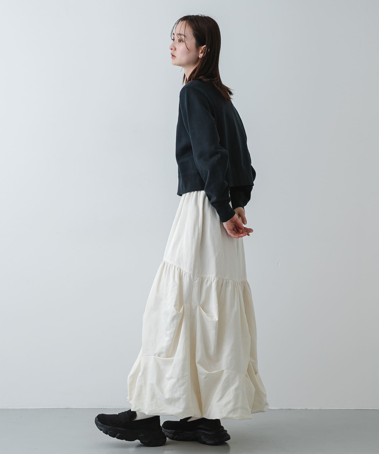 SENSE OF PLACE by URBAN RESEARCH「タックバルーンスカート」|スカート|