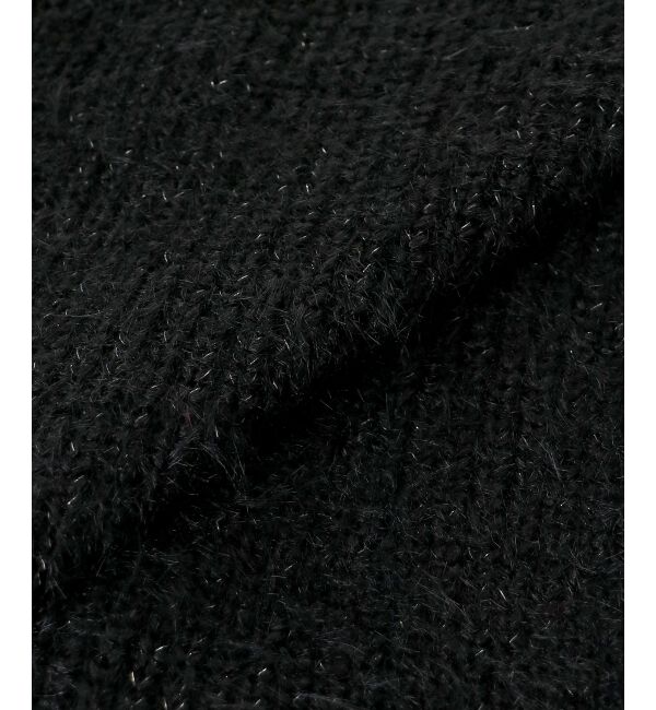  「《WEB限定アイテム》フェザーヤーンラメニットカーディガン」|カーディガン|