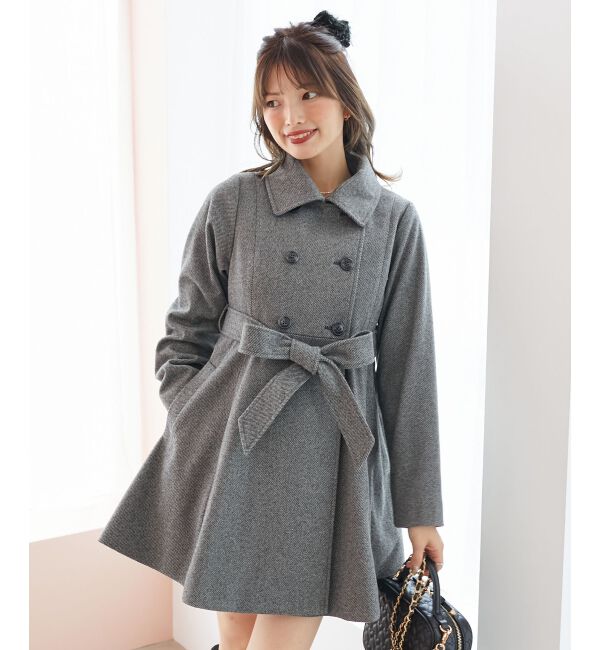  「&infin;マルチwayフェイクファーカラーフレアコート」|その他|