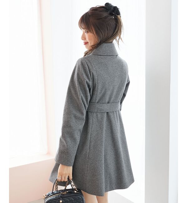  「&infin;マルチwayフェイクファーカラーフレアコート」|その他|