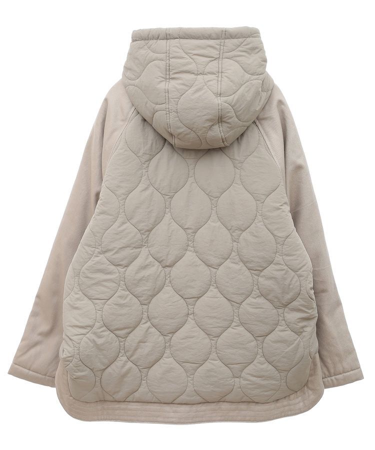 earth music&ecology「ラグラン切替キルティングブルゾン」|ブルゾン・スタジャン|