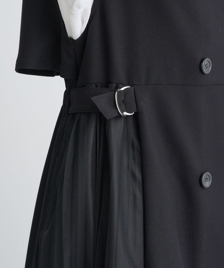 earth music&ecology「サイドプリーツジレンチ」|トレンチコート|