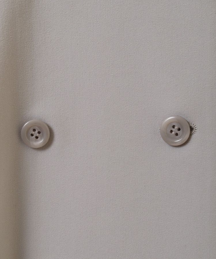 earth music&ecology「サイドプリーツジレンチ」|トレンチコート|