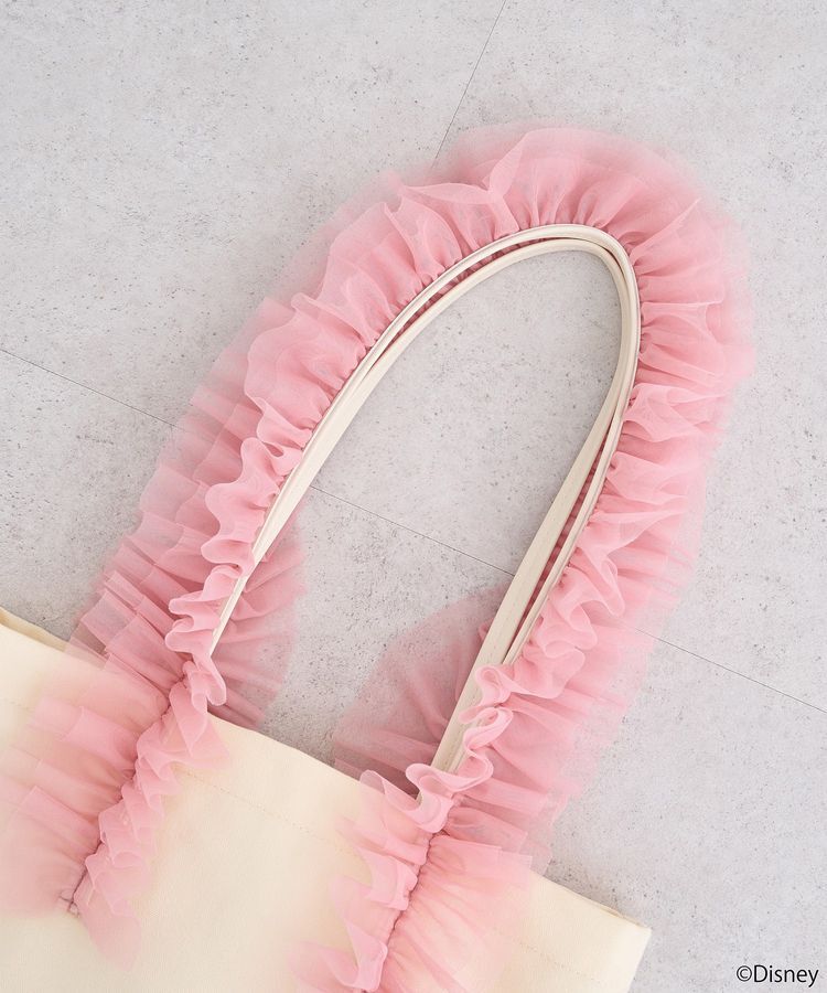 earth music&ecology「シンデレラ/チュールフリルトートバッグ」|トートバッグ|