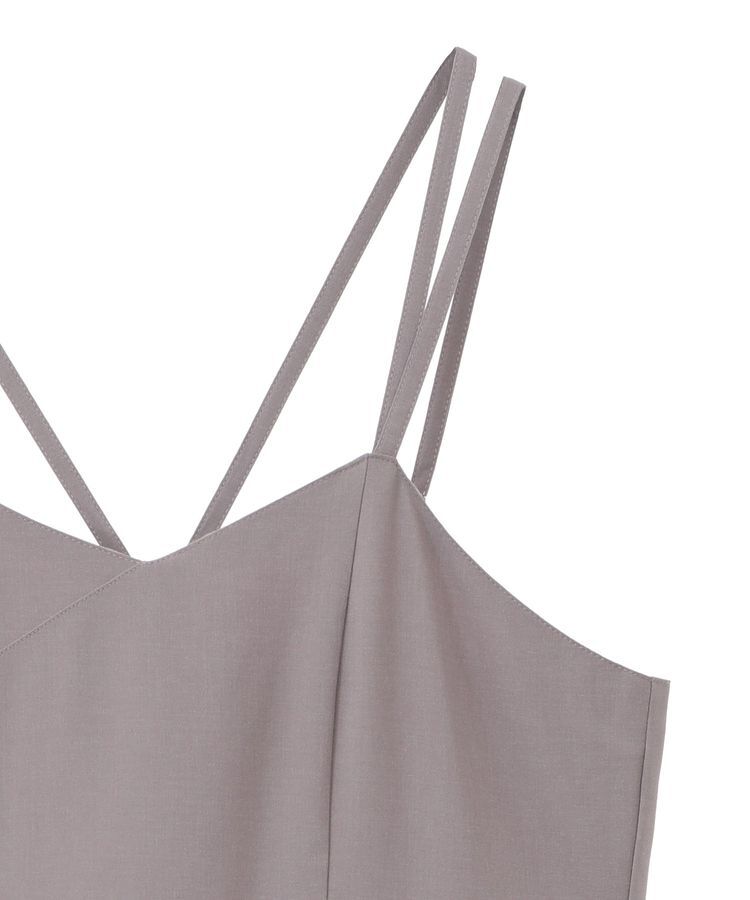 earth music&ecology「サイドリボンラップ風キャミワンピース」|ワンピース|