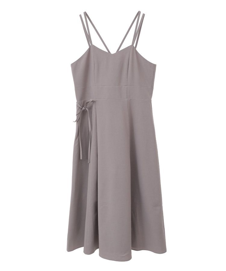 earth music&ecology「サイドリボンラップ風キャミワンピース」|ワンピース|