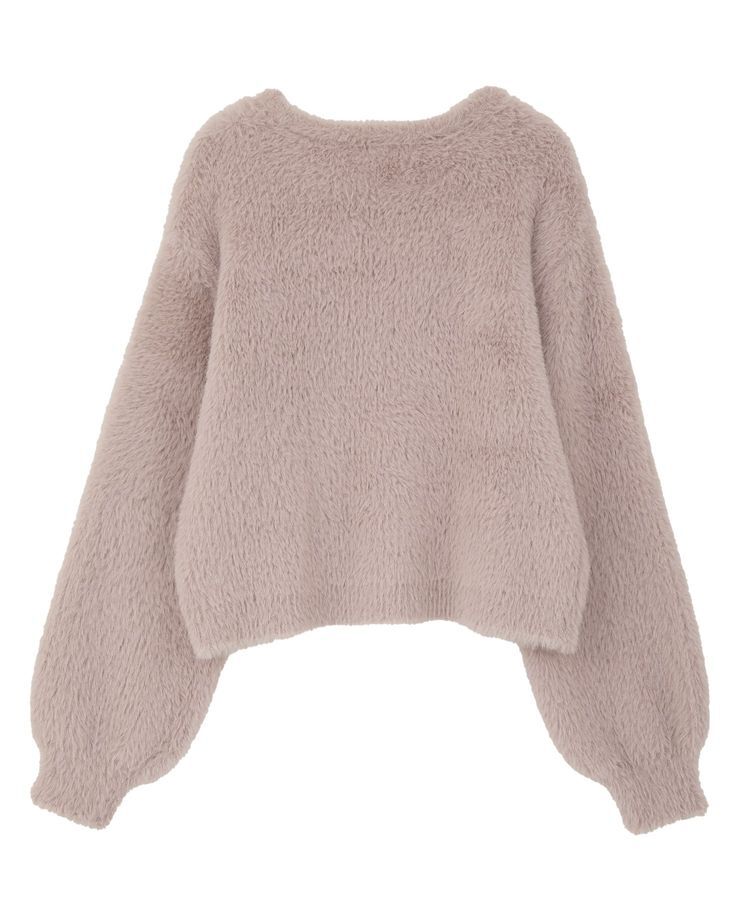 earth music&ecology「Wフェイスシャギープルオーバー」|ニット・セーター|