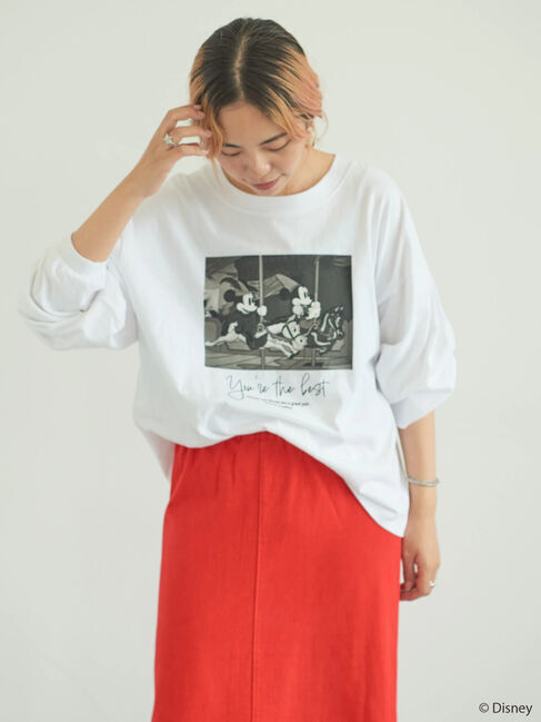  「ART長袖Tシャツ/Disney」|Tシャツ・カットソー|