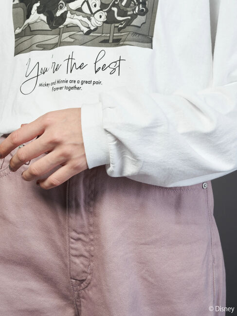  「ART長袖Tシャツ/Disney」|Tシャツ・カットソー|