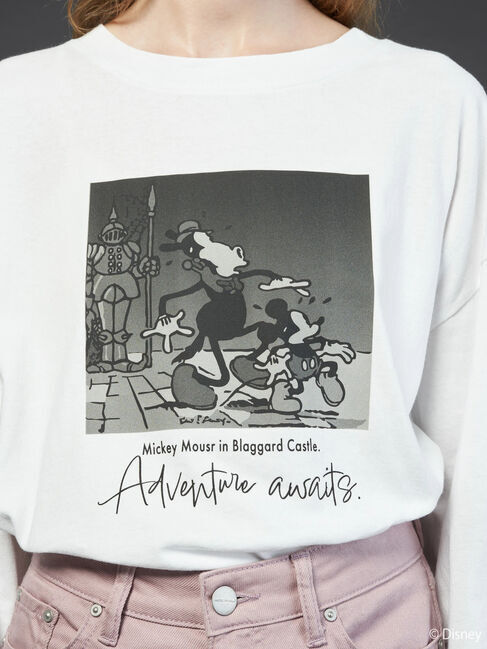  「ART長袖Tシャツ/Disney」|Tシャツ・カットソー|