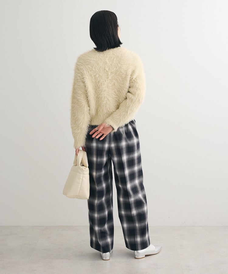 Green Parks「・Petit Fleur シャギーニットカーディガン」|カーディガン|