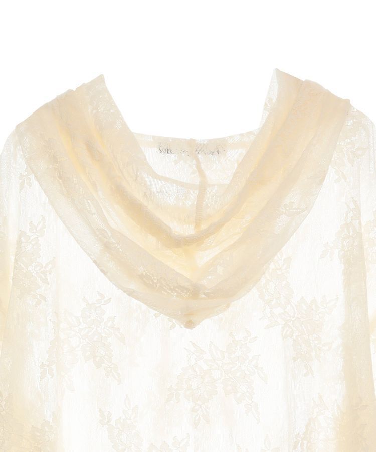 Green Parks「・SUGAR SPOON シアーレースフーディー」|スウェット・ジャージ|