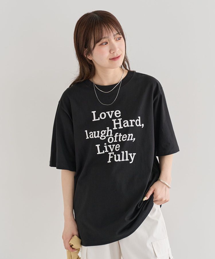 Green Parks「・ELENCARE DUE ロゴpt 6分袖TEE」|Tシャツ・カットソー|