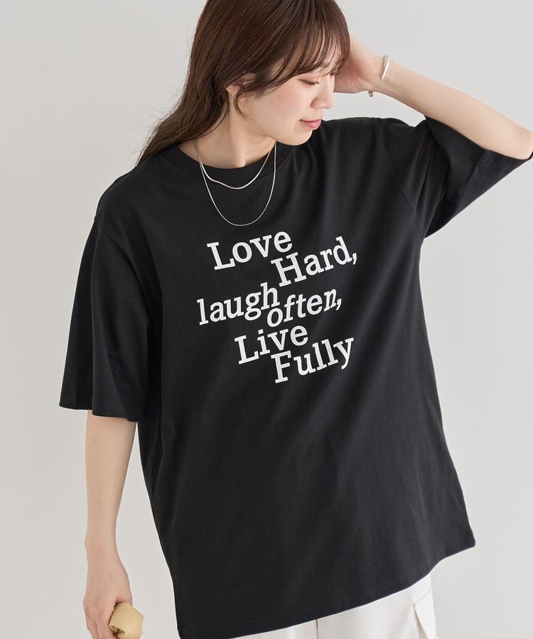 Green Parks「・ELENCARE DUE ロゴpt 6分袖TEE」|Tシャツ・カットソー|