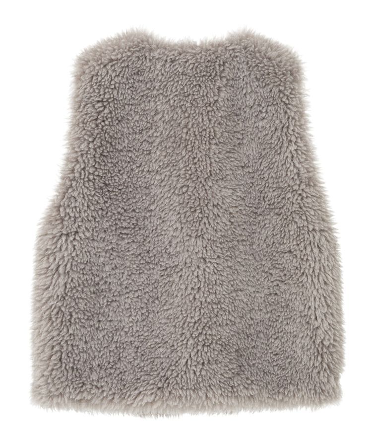 Green Parks「・ELENCARE DUE シープファーロングベスト」|ベスト・ジレ|