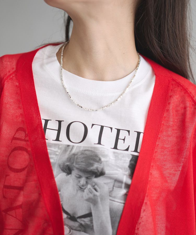 GARAGE OF GOOD CLOTHING「シアーVネックカーディガン」|カーディガン|