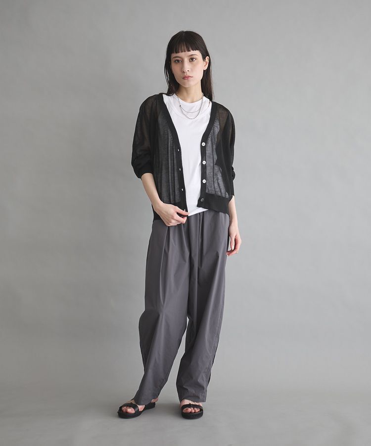 GARAGE OF GOOD CLOTHING「シアーVネックカーディガン」|カーディガン|