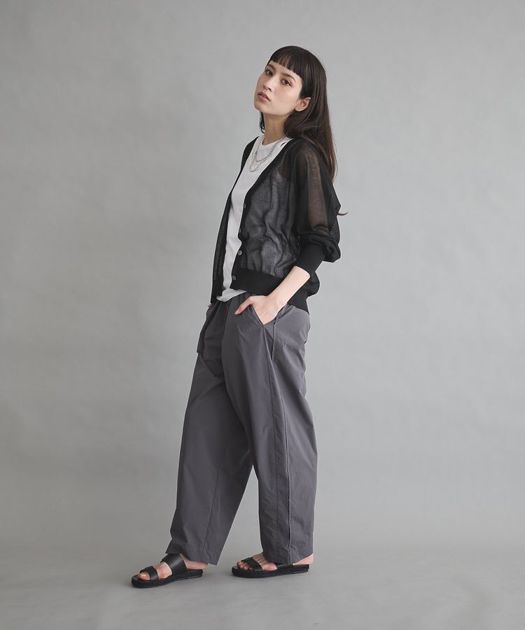 GARAGE OF GOOD CLOTHING「シアーVネックカーディガン」|カーディガン|