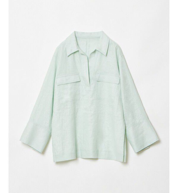 allureville「リネンプルオーバーシャツ」|シャツ・ブラウス|