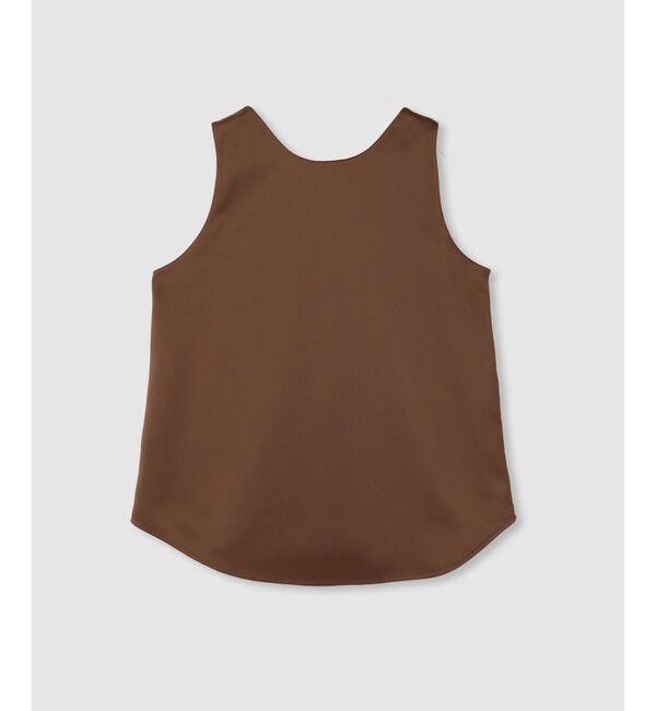 allureville「サテンタンクブラウス」|シャツ・ブラウス|