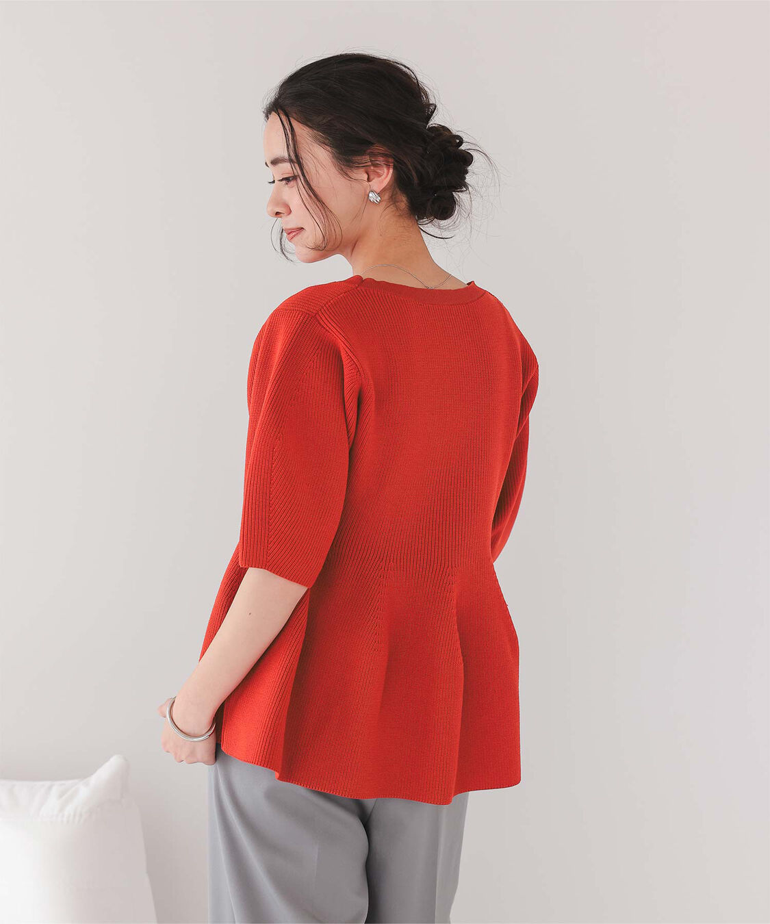 titivate「フレアデザインニットトップス」|ニット・セーター|