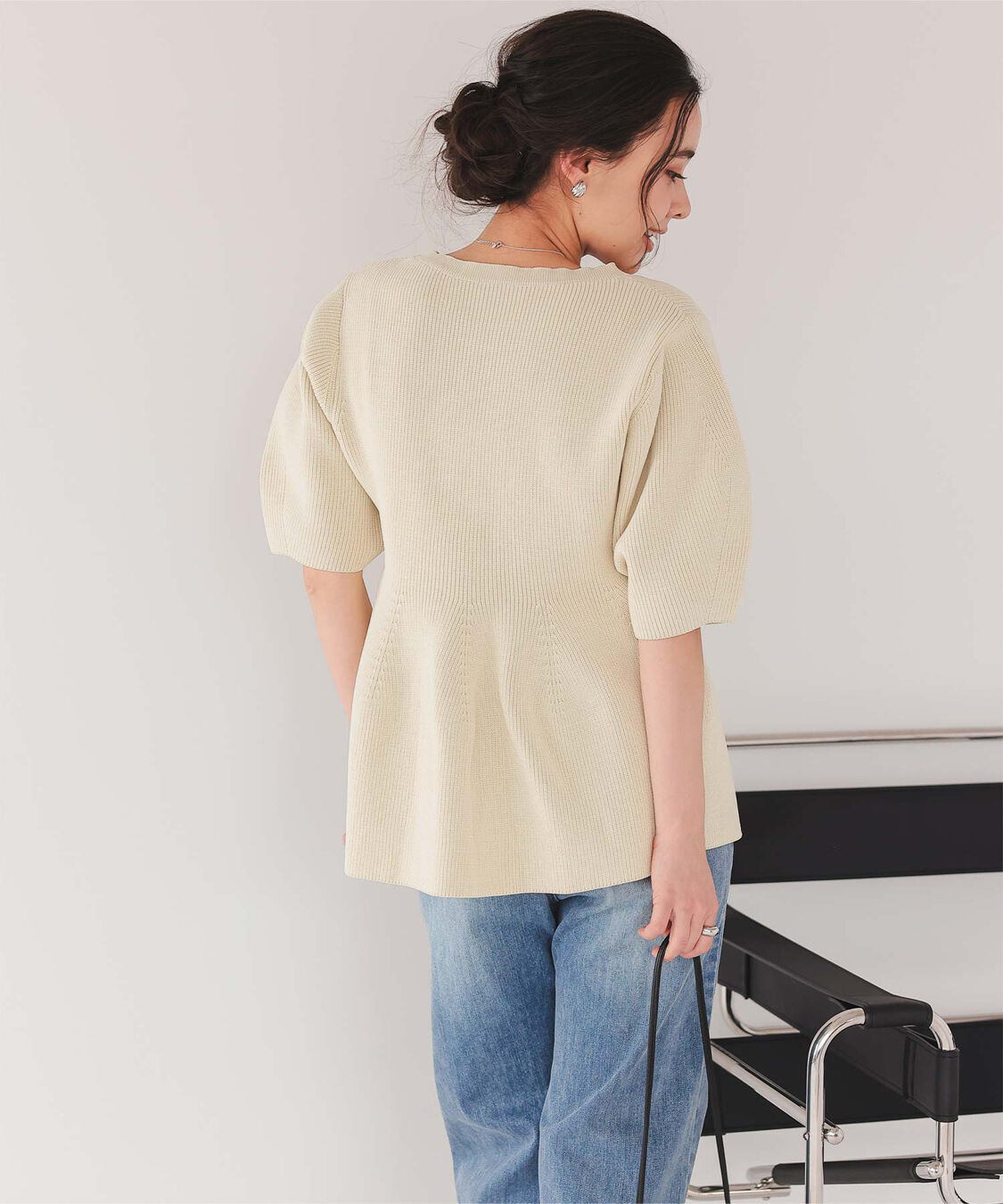 titivate「フレアデザインニットトップス」|ニット・セーター|