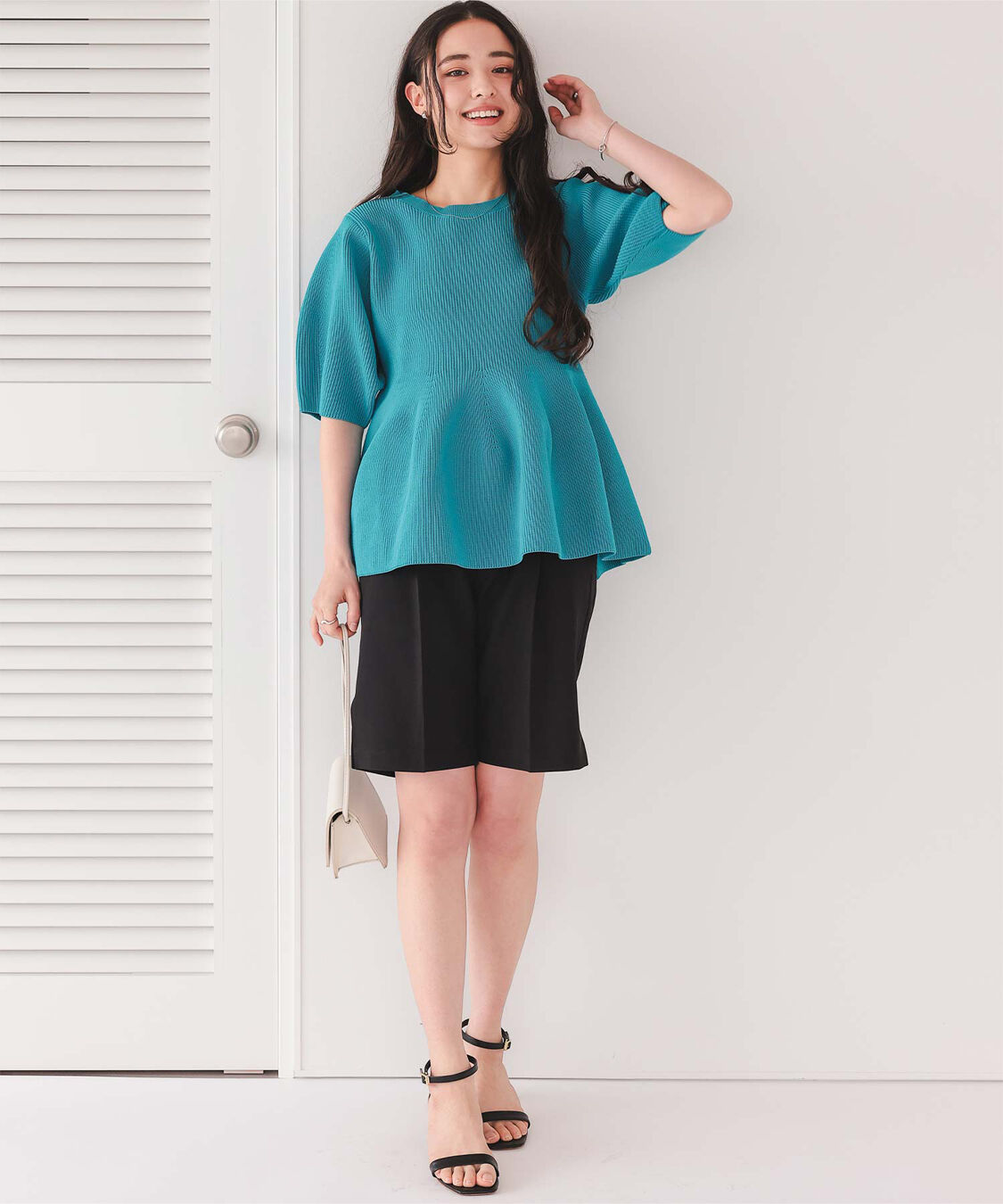 titivate「フレアデザインニットトップス」|ニット・セーター|