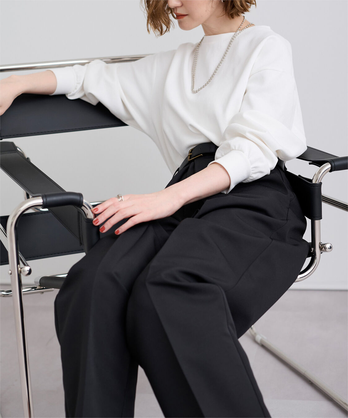 ur's「ベーシックロングTシャツ」|Tシャツ・カットソー|