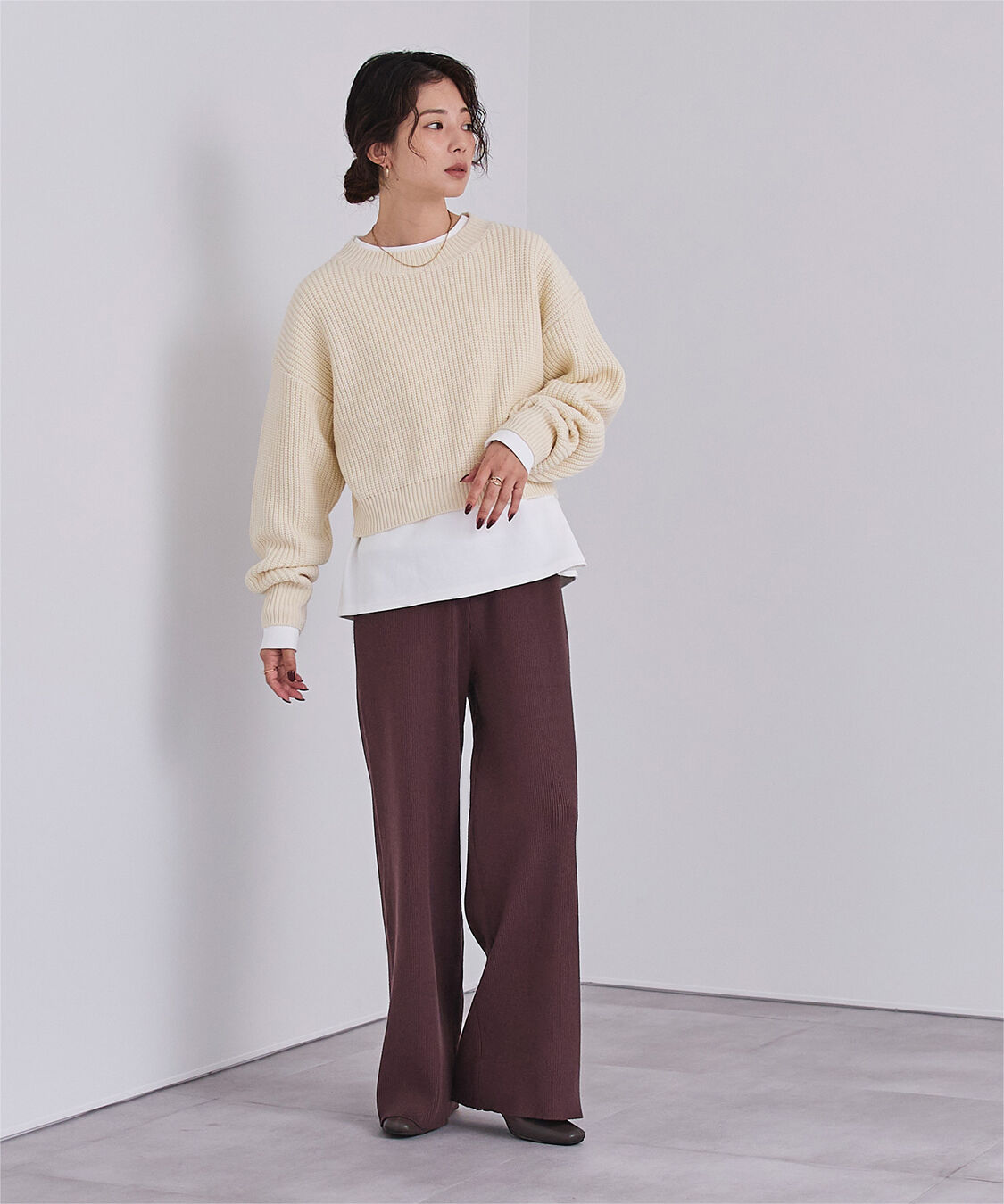 ur's「ベーシックロングTシャツ」|Tシャツ・カットソー|