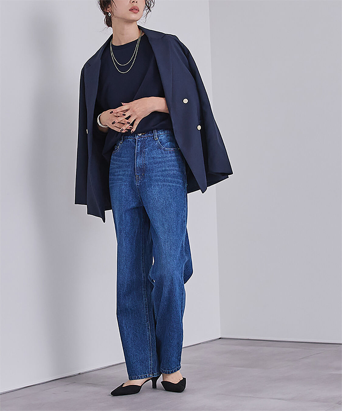 ur's「ベーシックロングTシャツ」|Tシャツ・カットソー|