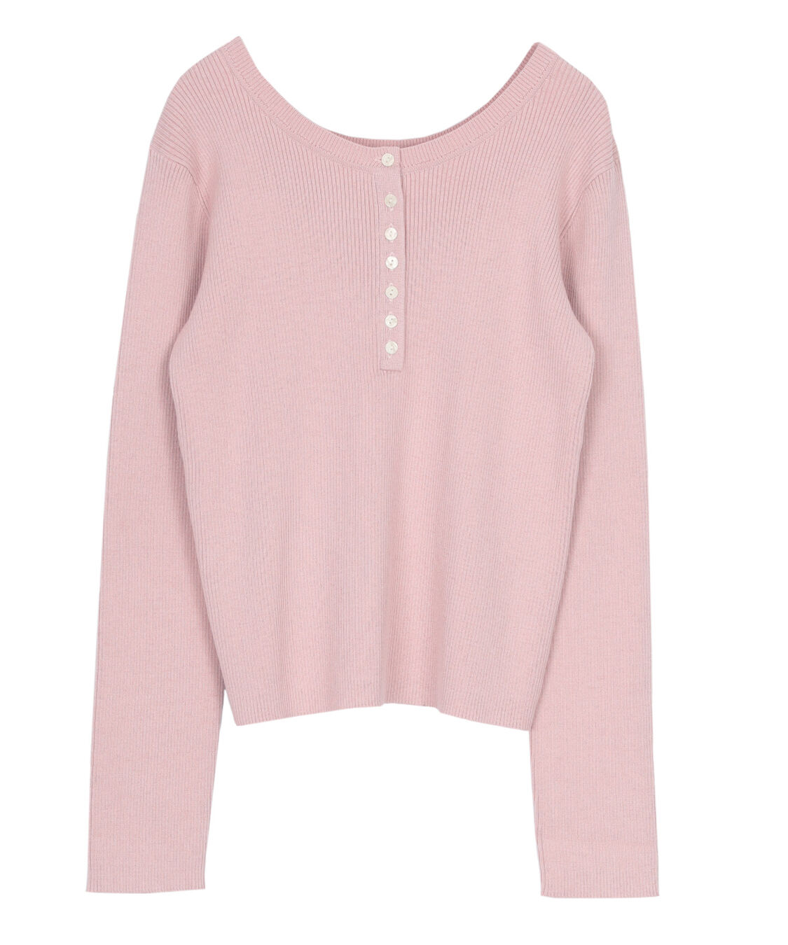 titivate「前後2wayUVケア/抗ピルヘンリーネックリブニット」|ニット・セーター|