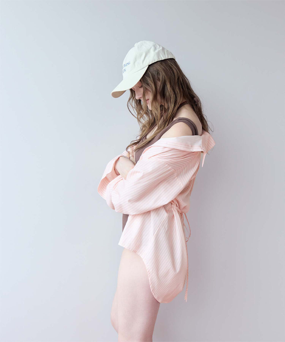 SEA DRESS「ウエストマークデザインシャツ/ラッシュガード」|ビキニトップス|