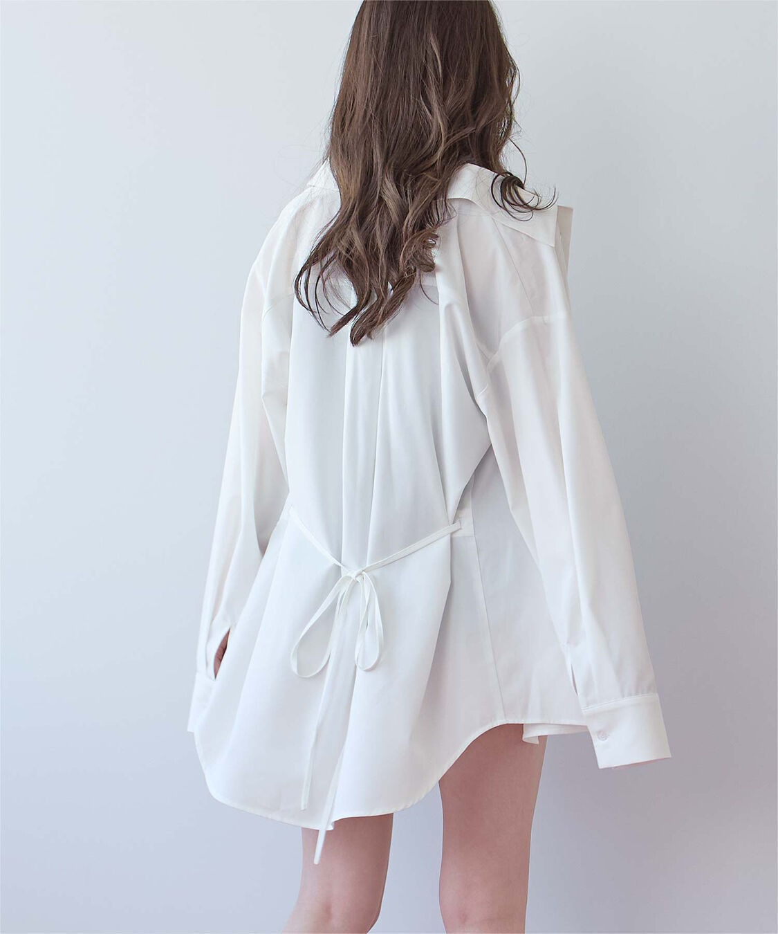 SEA DRESS「ウエストマークデザインシャツ/ラッシュガード」|ビキニトップス|