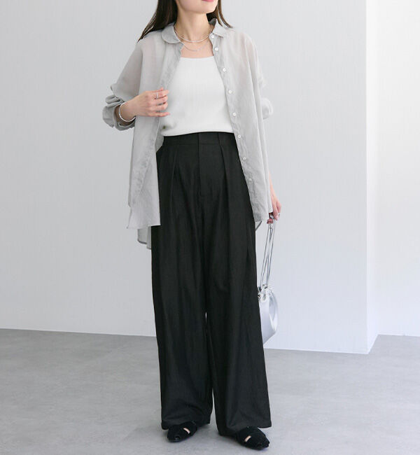  「【新色登場！/リバイバル】ラミーオーバーシャツブラウス」|シャツ・ブラウス|