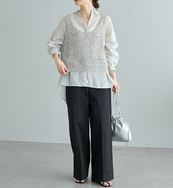  「【新色登場！/リバイバル】ラミーオーバーシャツブラウス」|シャツ・ブラウス|