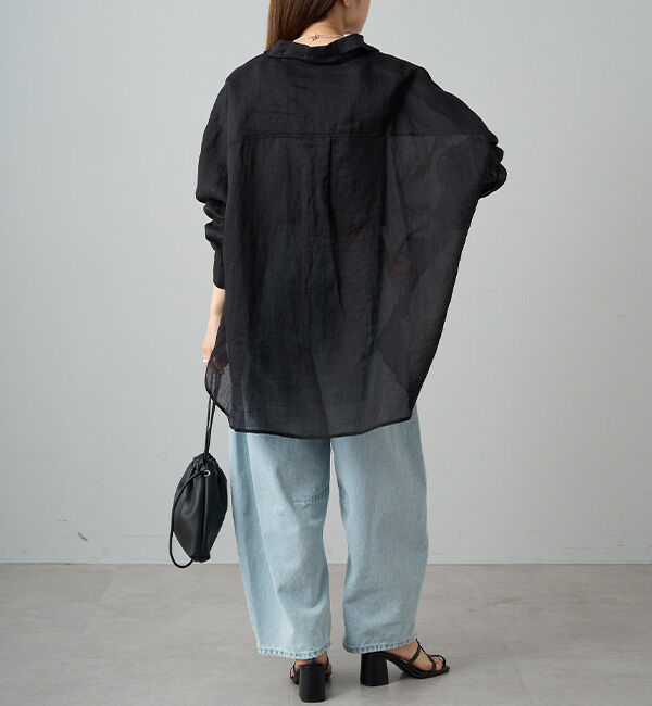  「【新色登場！/リバイバル】ラミーオーバーシャツブラウス」|シャツ・ブラウス|