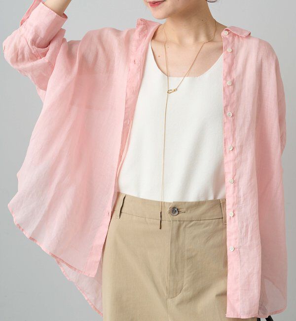  「【新色登場！/リバイバル】ラミーオーバーシャツブラウス」|シャツ・ブラウス|