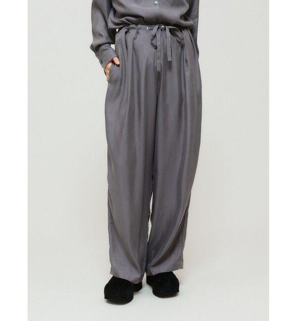 MIDIUMISOLID「MIDIUMISOLID for Ladies リラックスキュプラパンツ」|その他|