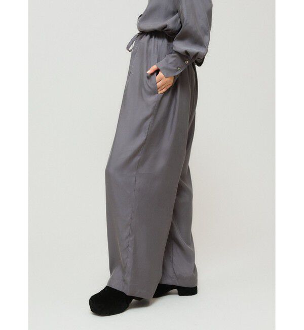 MIDIUMISOLID「MIDIUMISOLID for Ladies リラックスキュプラパンツ」|その他|