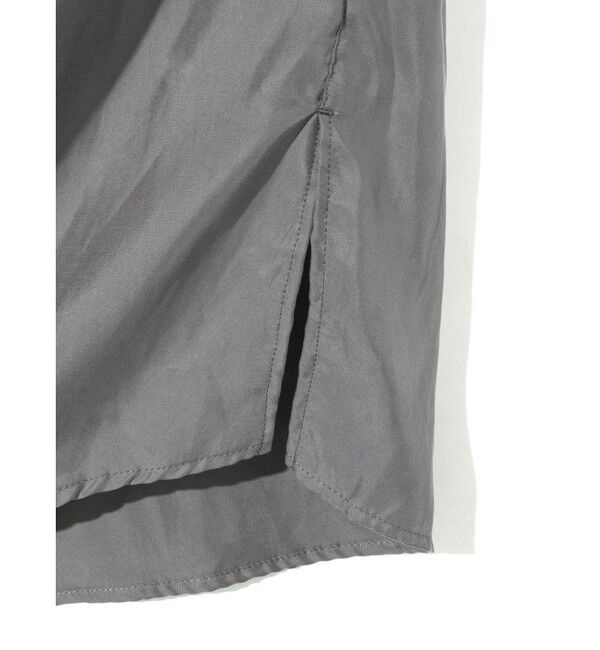 MIDIUMISOLID「MIDIUMISOLID for Ladies リラックスキュプラシャツ」|シャツ・ブラウス|