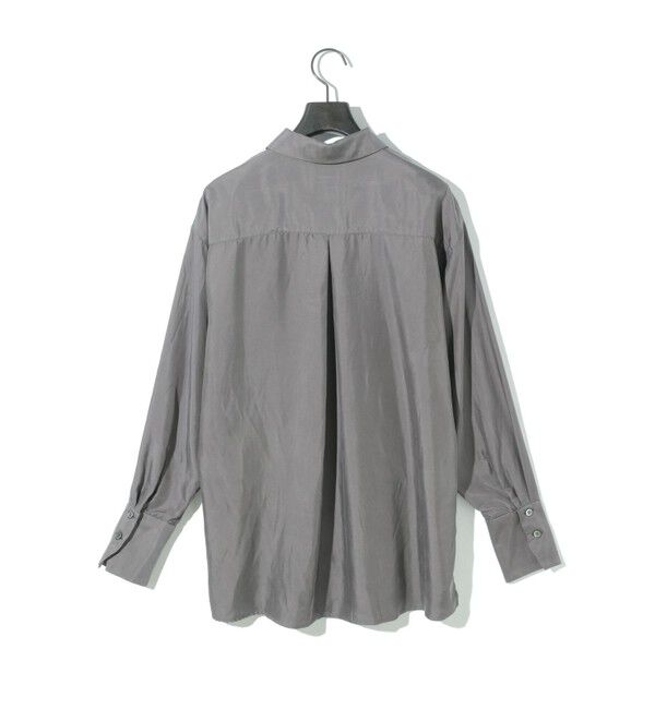 MIDIUMISOLID「MIDIUMISOLID for Ladies リラックスキュプラシャツ」|シャツ・ブラウス|