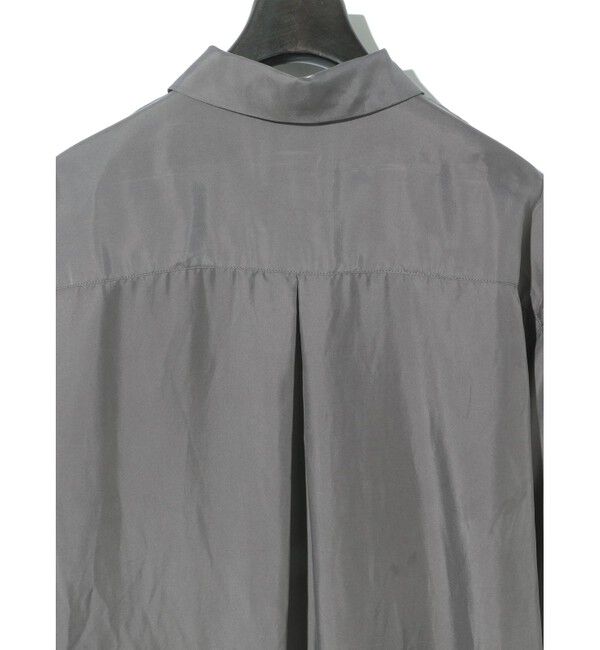 MIDIUMISOLID「MIDIUMISOLID for Ladies リラックスキュプラシャツ」|シャツ・ブラウス|