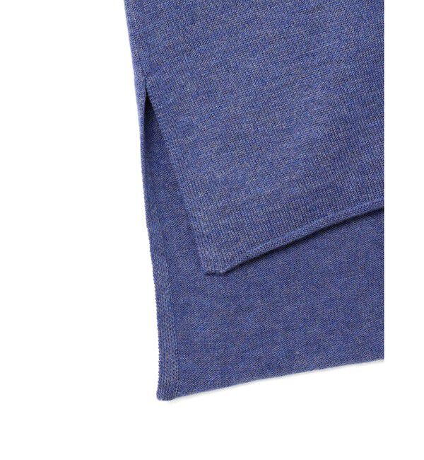 mizuiro ind「mizuiro ind ポンチョライクプルオーバー」|ニット・セーター|