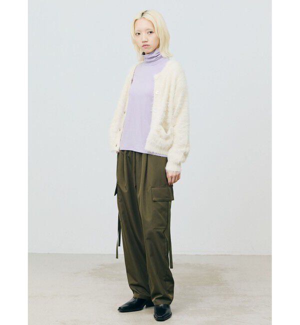 MARMARMAR「MARMARMAR シャギーニットカーディガン」|カーディガン|