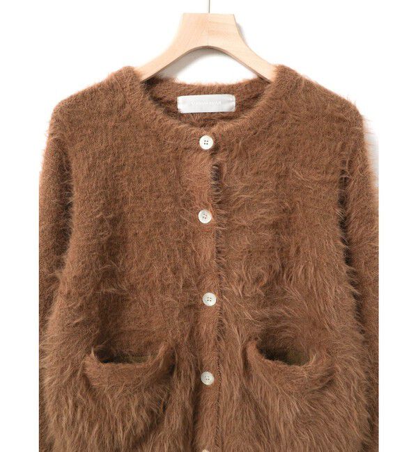 MARMARMAR「MARMARMAR シャギーニットカーディガン」|カーディガン|