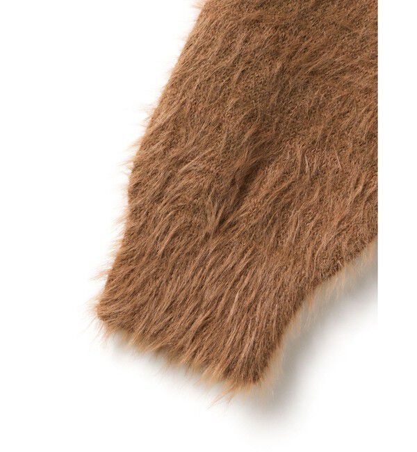 MARMARMAR「MARMARMAR シャギーニットカーディガン」|カーディガン|