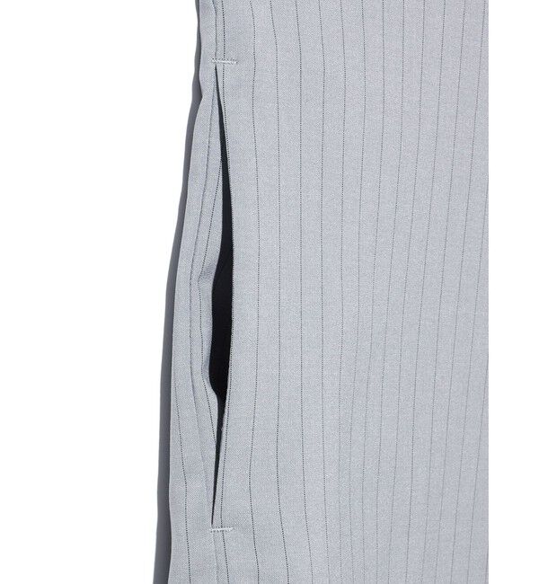 MIDIUMISOLID「MIDIUMISOLID バンドカラーロングシャツ」|シャツ・ブラウス|