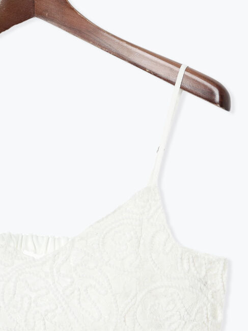 Te chichi「【Atelier Sucre】ロープ刺繍レースキャミブラウス《2025spring catalog item》」|シャツ・ブラウス|