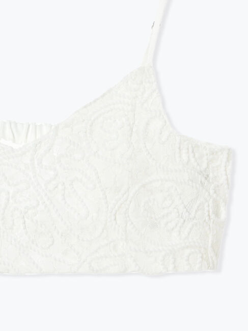 Te chichi「【Atelier Sucre】ロープ刺繍レースキャミブラウス《2025spring catalog item》」|シャツ・ブラウス|